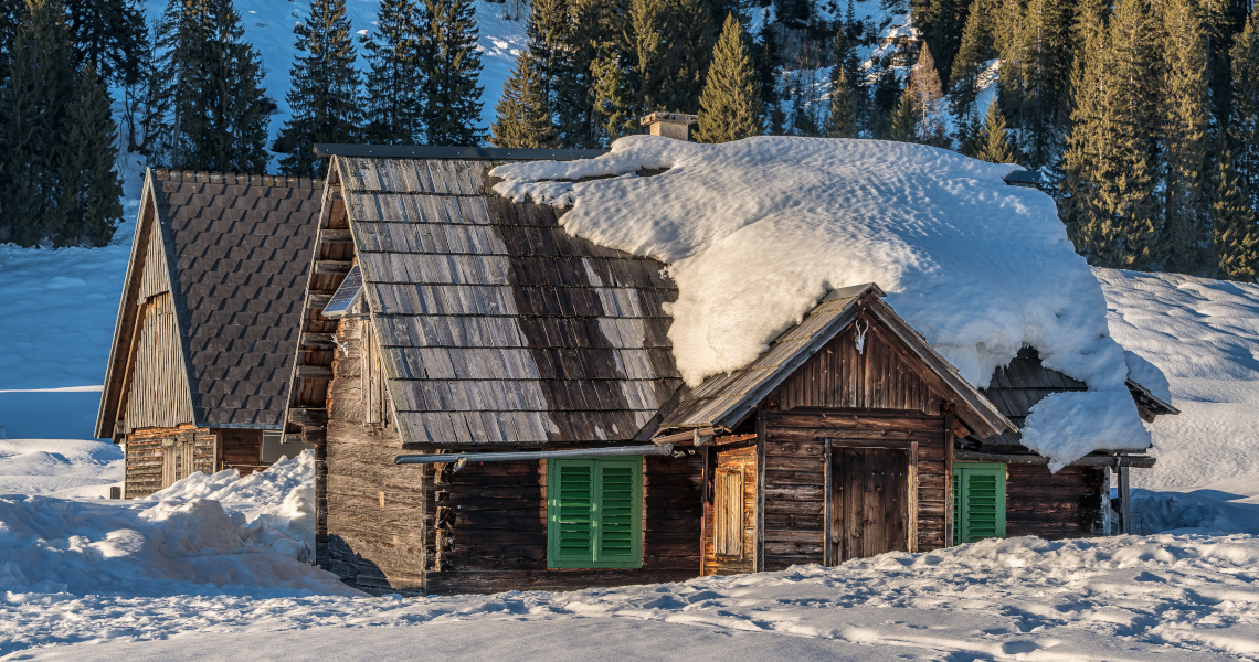 Hinteregger Alm im Winter