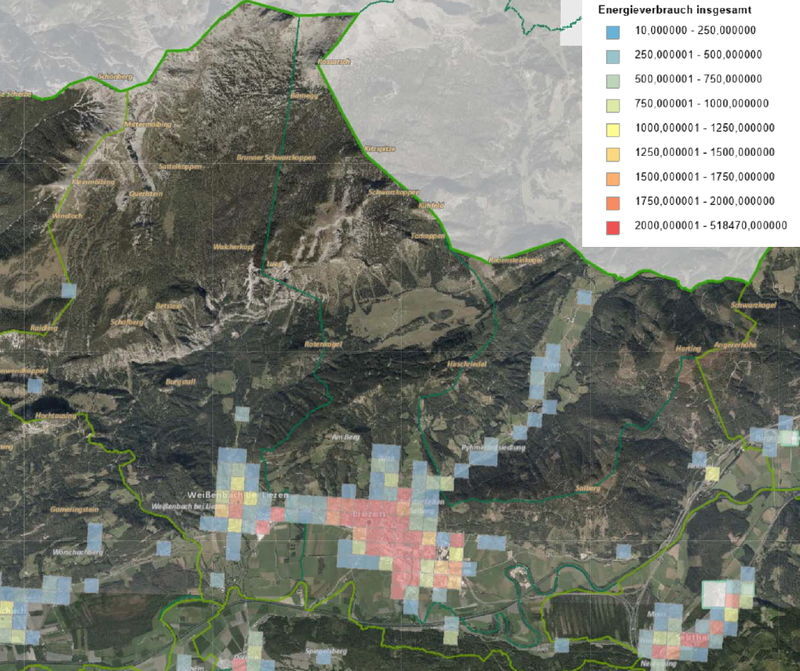 Energieverbrauch Liezen
