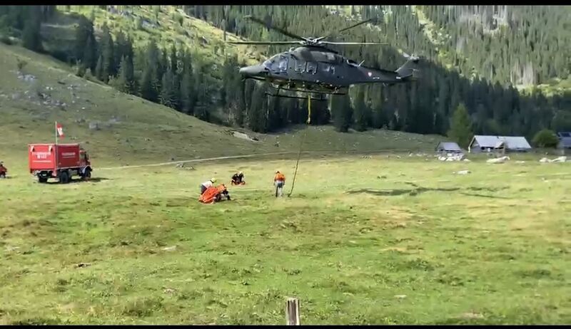 Brand Brunnenalm