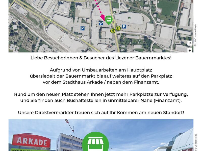 Bauernmarktflyer Rückseite